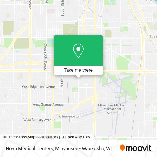 Nova Medical Centers map