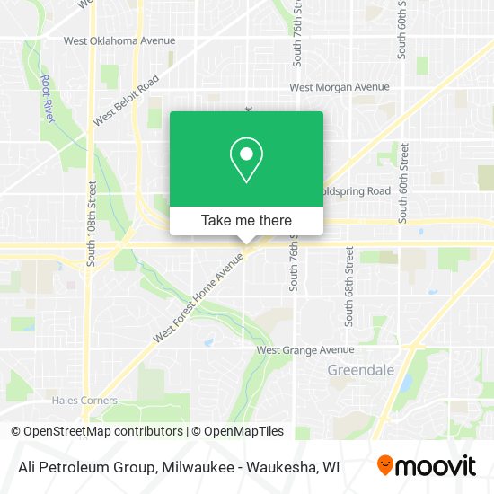 Ali Petroleum Group map