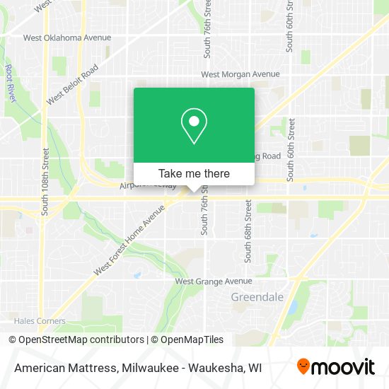 Mapa de American Mattress
