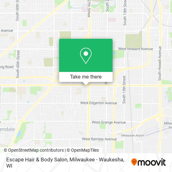 Escape Hair & Body Salon map