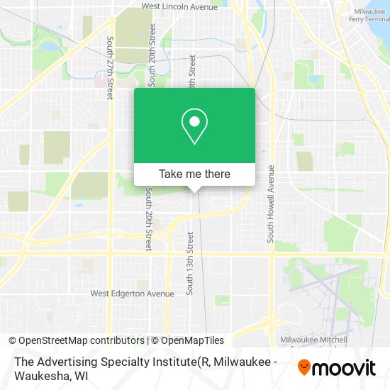 The Advertising Specialty Institute map