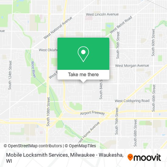 Mapa de Mobile Locksmith Services