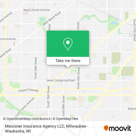 Meissner Insurance Agency LLC map