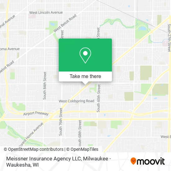 Meissner Insurance Agency LLC map
