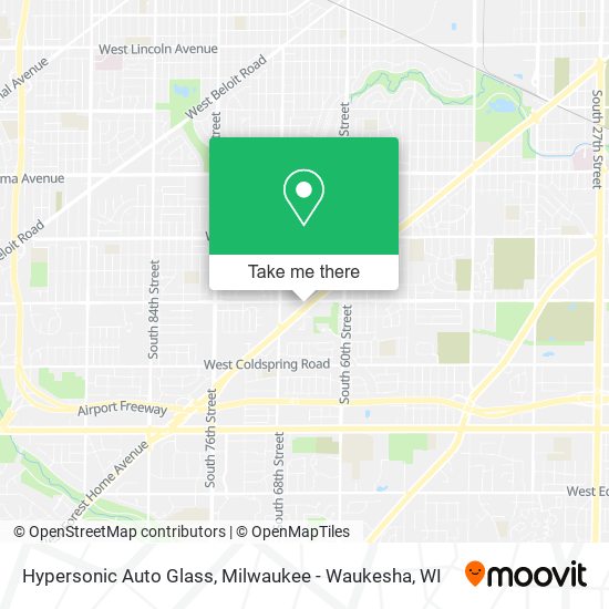 Hypersonic Auto Glass map