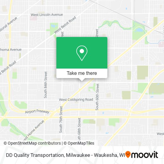 DD Quality Transportation map