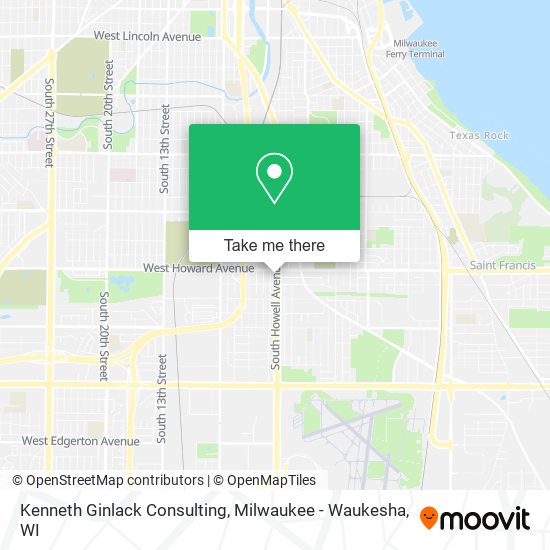 Mapa de Kenneth Ginlack Consulting