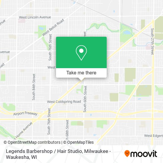 Legends Barbershop / Hair Studio map