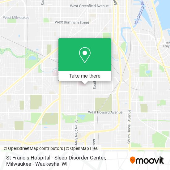 St Francis Hospital - Sleep Disorder Center map