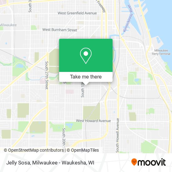 Jelly Sosa map