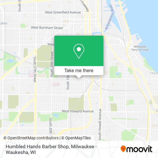 Mapa de Humbled Hands Barber Shop
