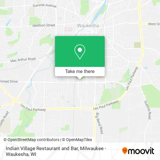 Mapa de Indian Village Restaurant and Bar
