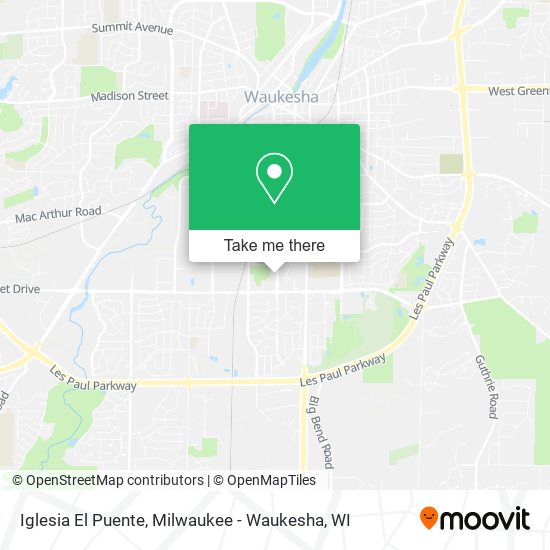 Iglesia El Puente map