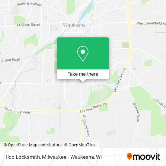 Ilco Locksmith map