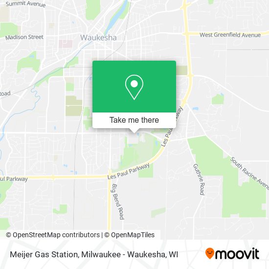 Mapa de Meijer Gas Station