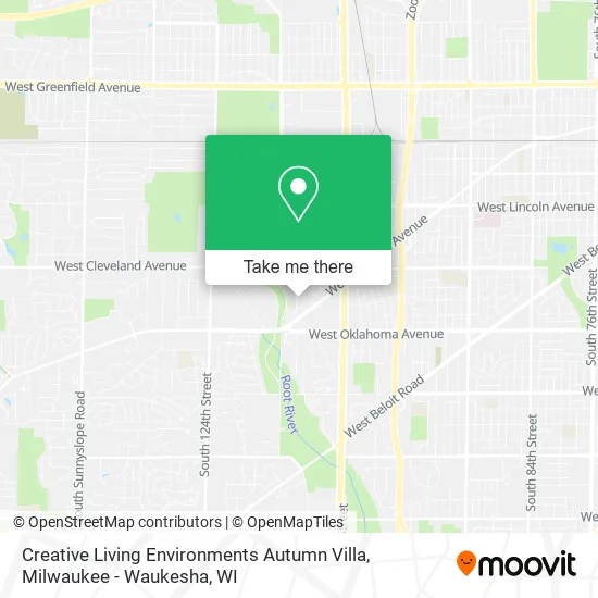 Creative Living Environments Autumn Villa map