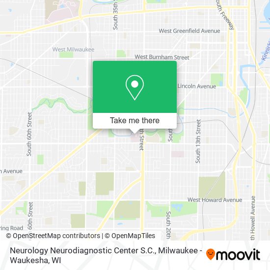 Neurology Neurodiagnostic Center S.C. map