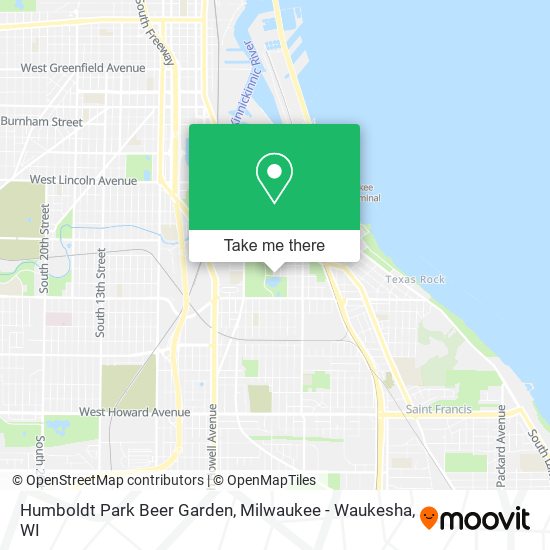 Mapa de Humboldt Park Beer Garden