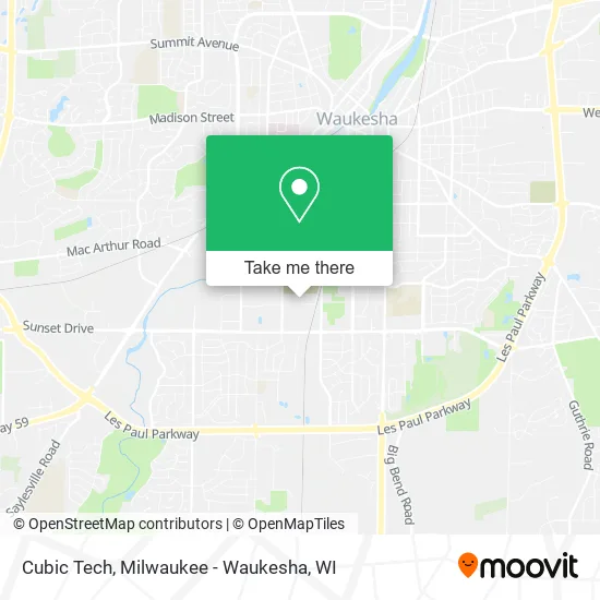 Mapa de Cubic Tech