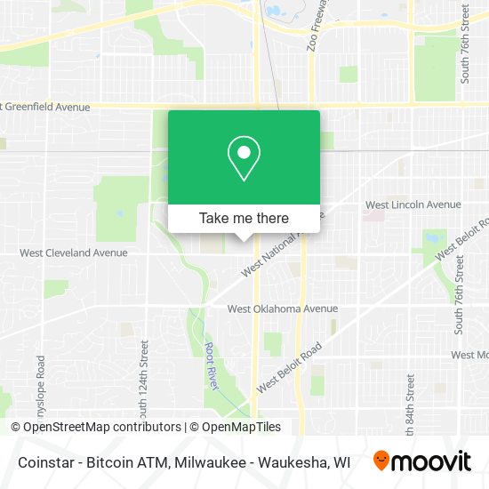Coinstar - Bitcoin ATM map