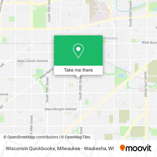 Wisconsin Quickbooks map