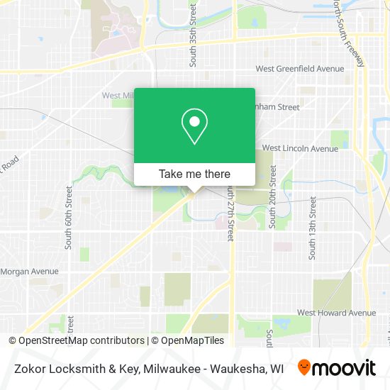 Zokor Locksmith & Key map