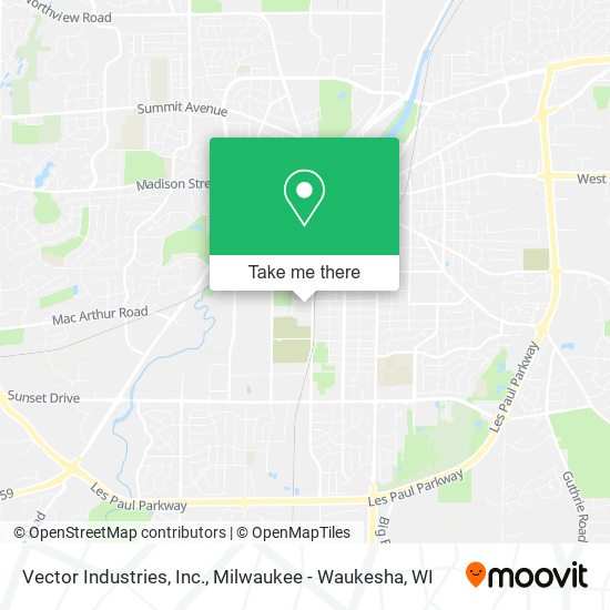 Vector Industries, Inc. map