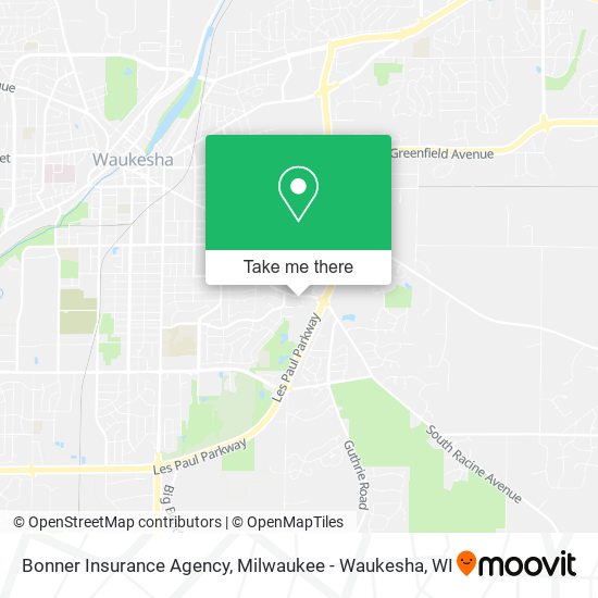 Bonner Insurance Agency map