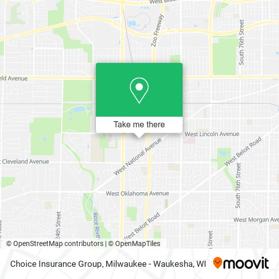 Mapa de Choice Insurance Group