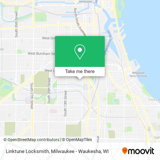 Linktune Locksmith map