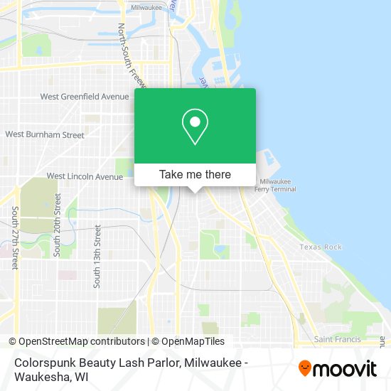 Colorspunk Beauty Lash Parlor map