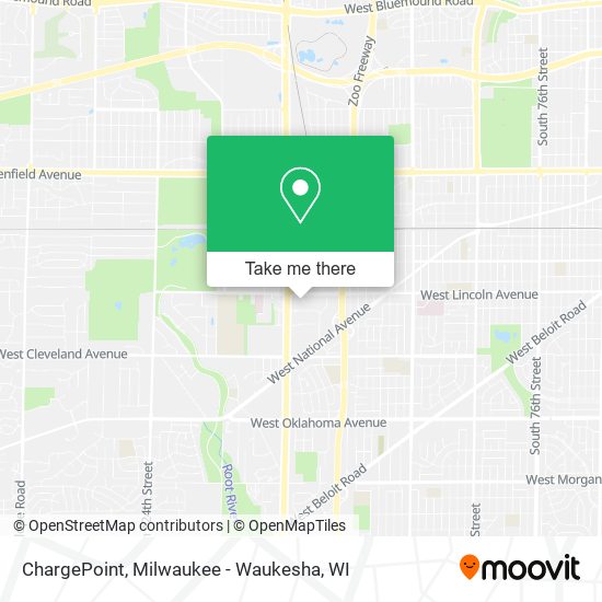 ChargePoint map