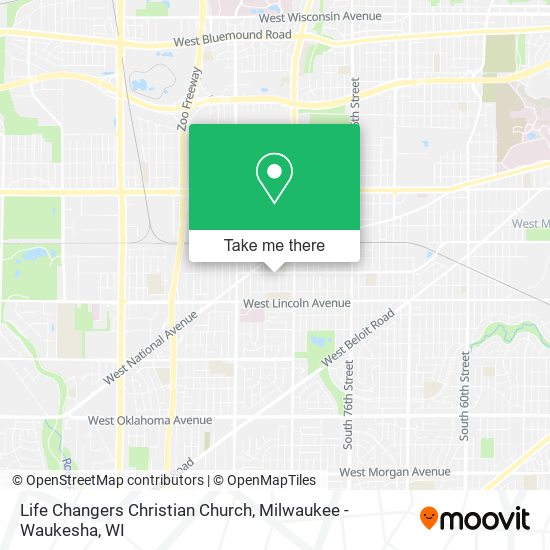 Life Changers Christian Church map