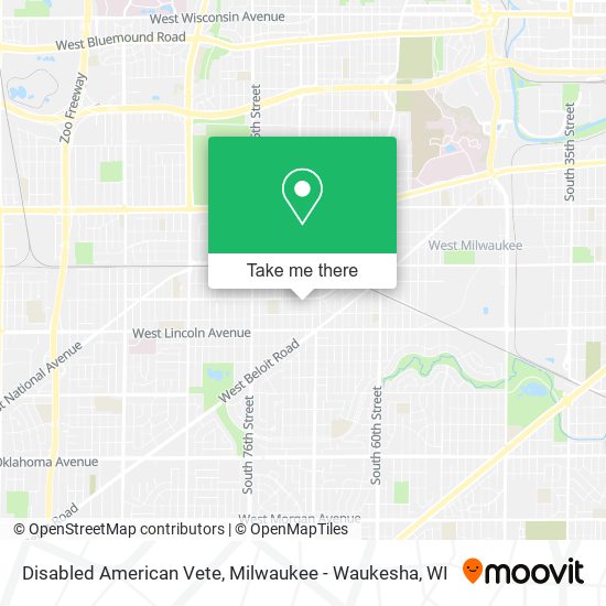Mapa de Disabled American Vete
