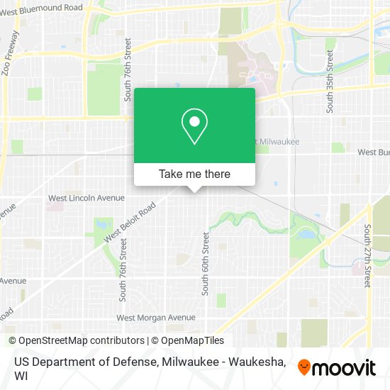 US Department of Defense map