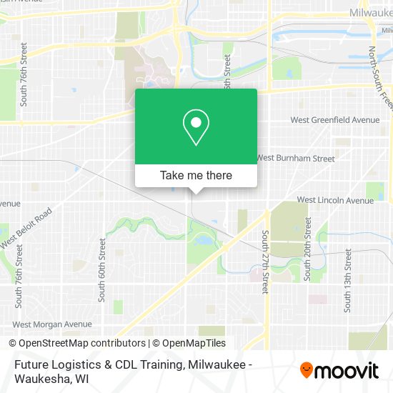 Future Logistics & CDL Training map