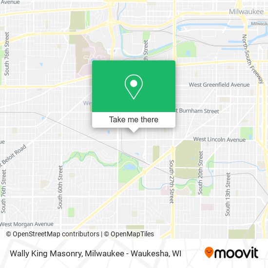 Wally King Masonry map