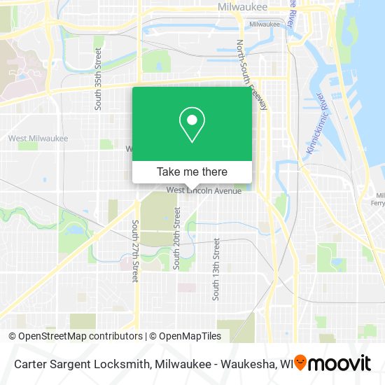 Mapa de Carter Sargent Locksmith