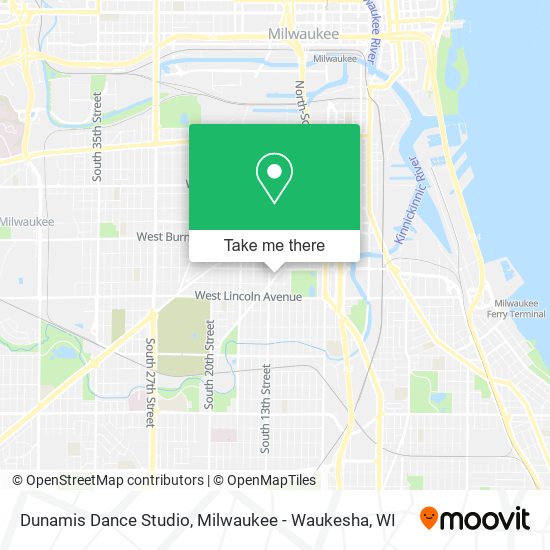 Mapa de Dunamis Dance Studio