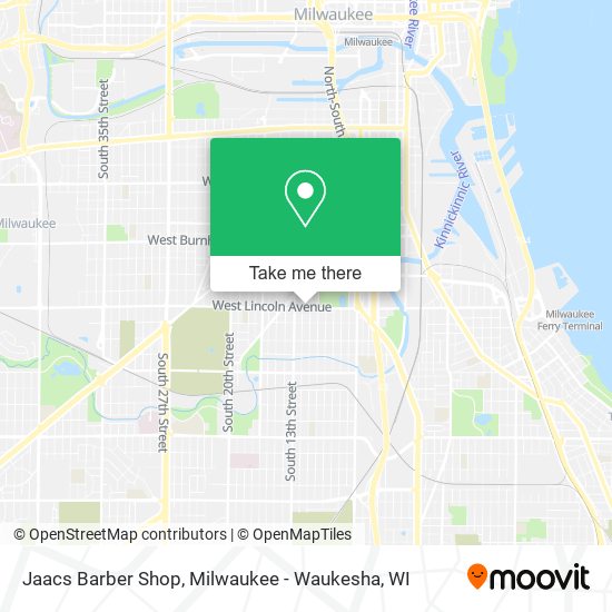 Mapa de Jaacs Barber Shop