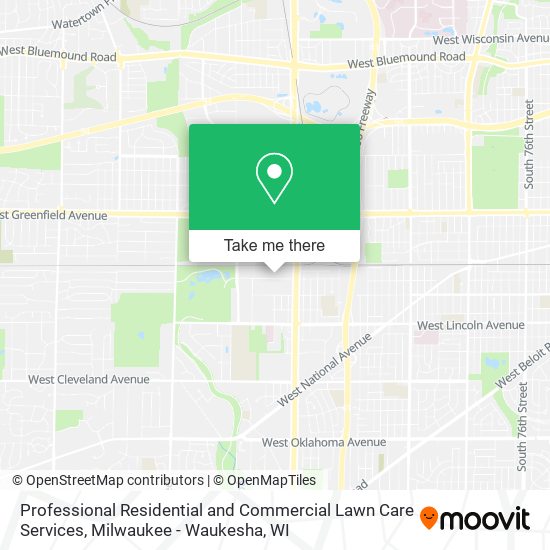 Mapa de Professional Residential and Commercial Lawn Care Services