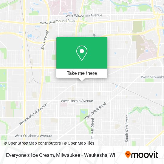 Everyone's Ice Cream map
