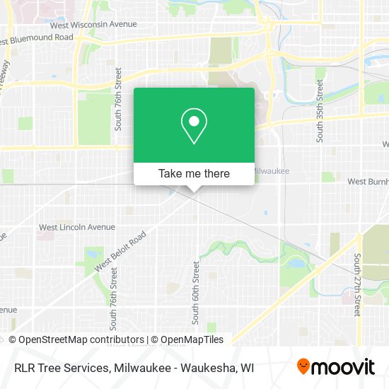 RLR Tree Services map