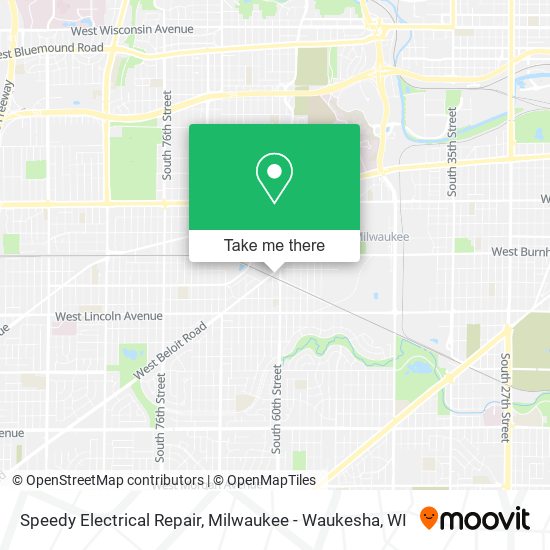 Speedy Electrical Repair map