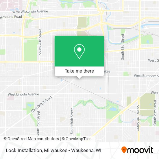 Lock Installation map