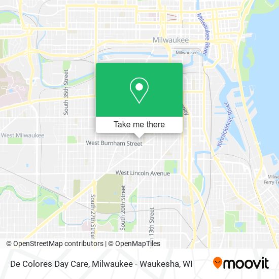 De Colores Day Care map