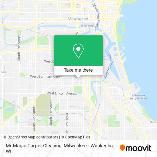 Mr Magic Carpet Cleaning map