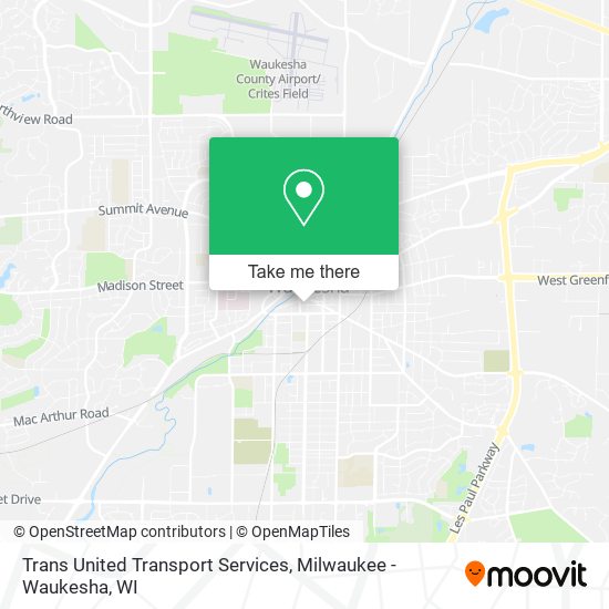 Trans United Transport Services map