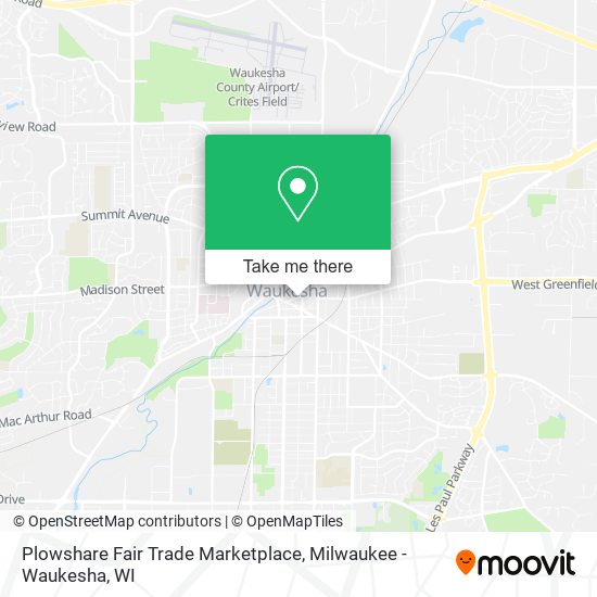 Plowshare Fair Trade Marketplace map