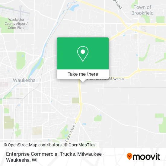 Mapa de Enterprise Commercial Trucks